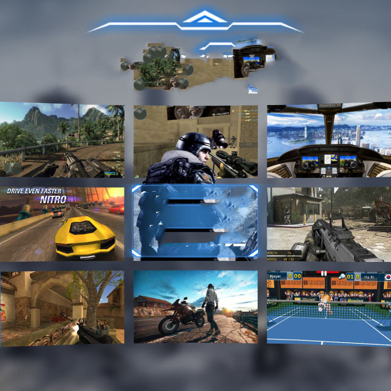 VRG Pro 3D VR Glasses – Wide-Angle Virtual Reality Headset