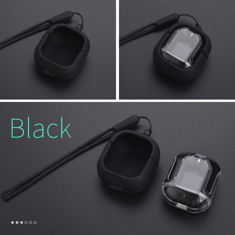Mini Transparent Bluetooth Earbuds – ENC Noise Reduction & Digital Display