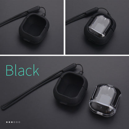 Mini Transparent Bluetooth Earbuds – ENC Noise Reduction & Digital Display