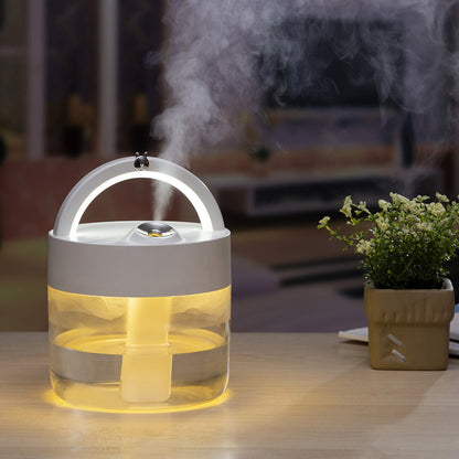 Quiet LED Humidifier – Dimmable & Ultra-Silent Mist Maker