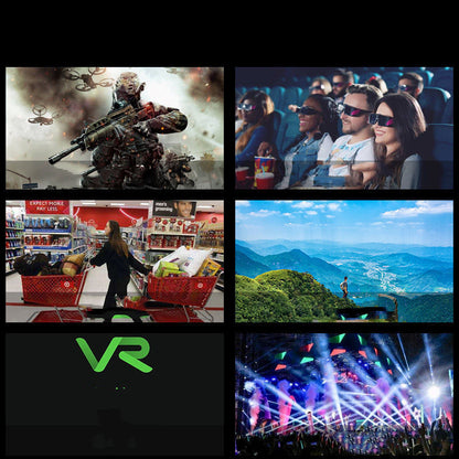VRG Pro 3D VR Glasses – Wide-Angle Virtual Reality Headset