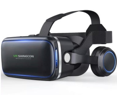 Original VR Shinecon 3D Virtual Reality Headset with Stereo Headphones