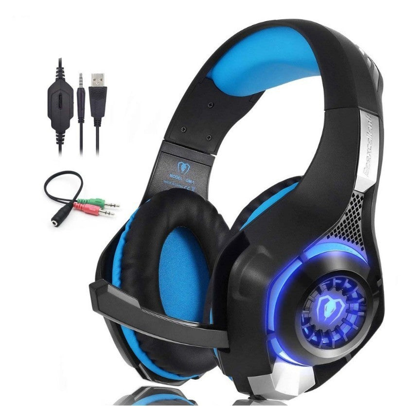 Gaming Headphones – Surround Sound & Noise-Cancelling Mic