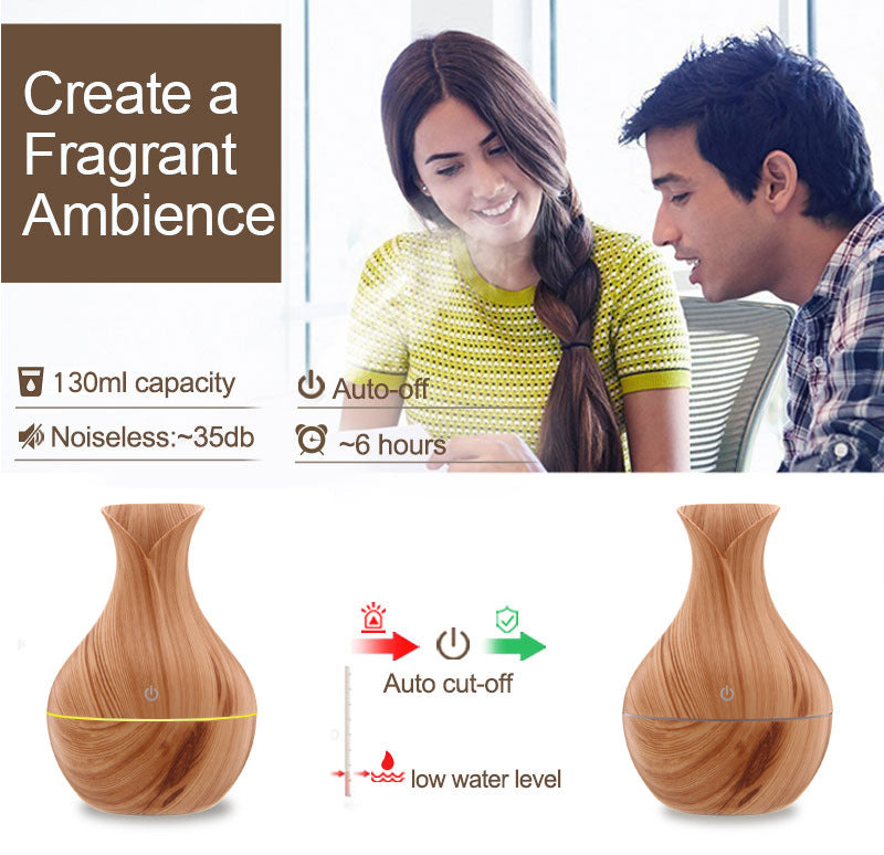 Vase Humidifier – Elegant Aromatherapy & Air Moisturizer