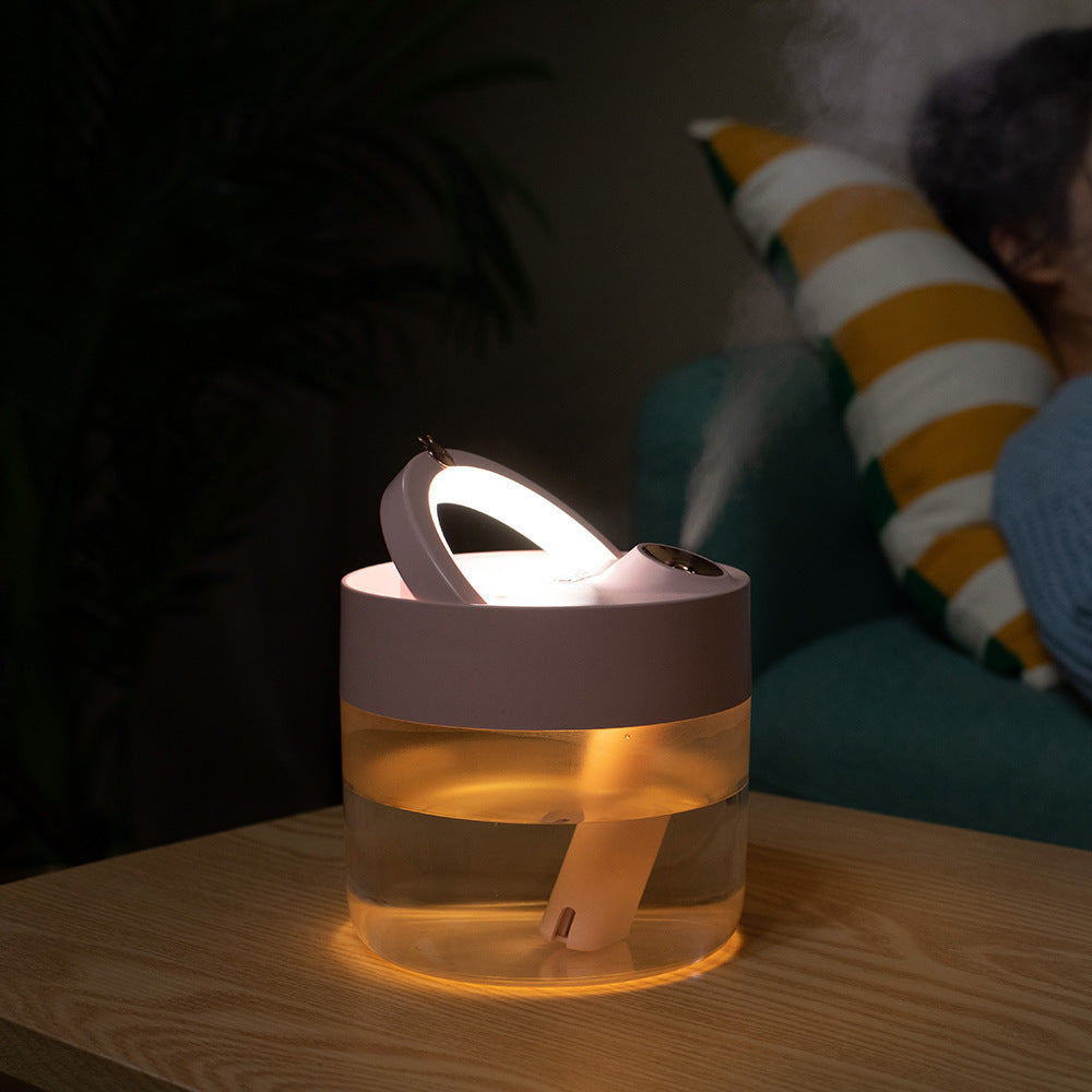 Quiet LED Humidifier – Dimmable & Ultra-Silent Mist Maker