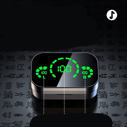 YD03 TWS Wireless Bluetooth Headset – Smart Display & Deep Bass