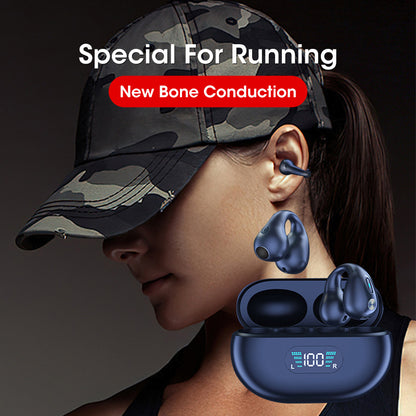 Bone Conduction Bluetooth 5.3 Earbuds – Wireless Sports Headset